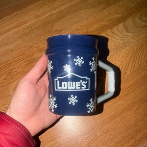 2025 Lowe’s Bucket Coffee Mug Cup Holiday Promo